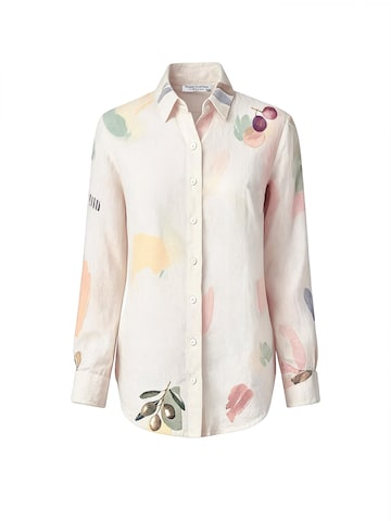 Haris Cotton Blouse in White: front