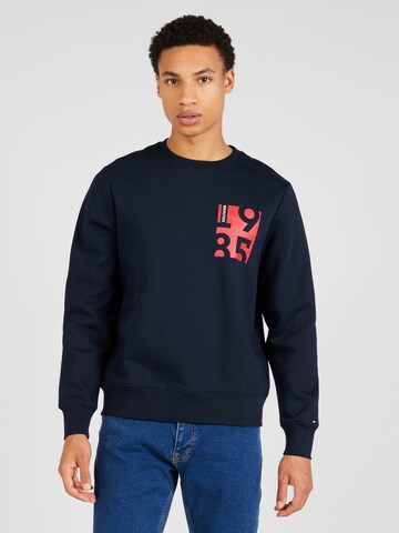 TOMMY HILFIGER Sweatshirt in Blau: predná strana