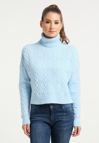 myMo NOW - Pullover em azul: frente