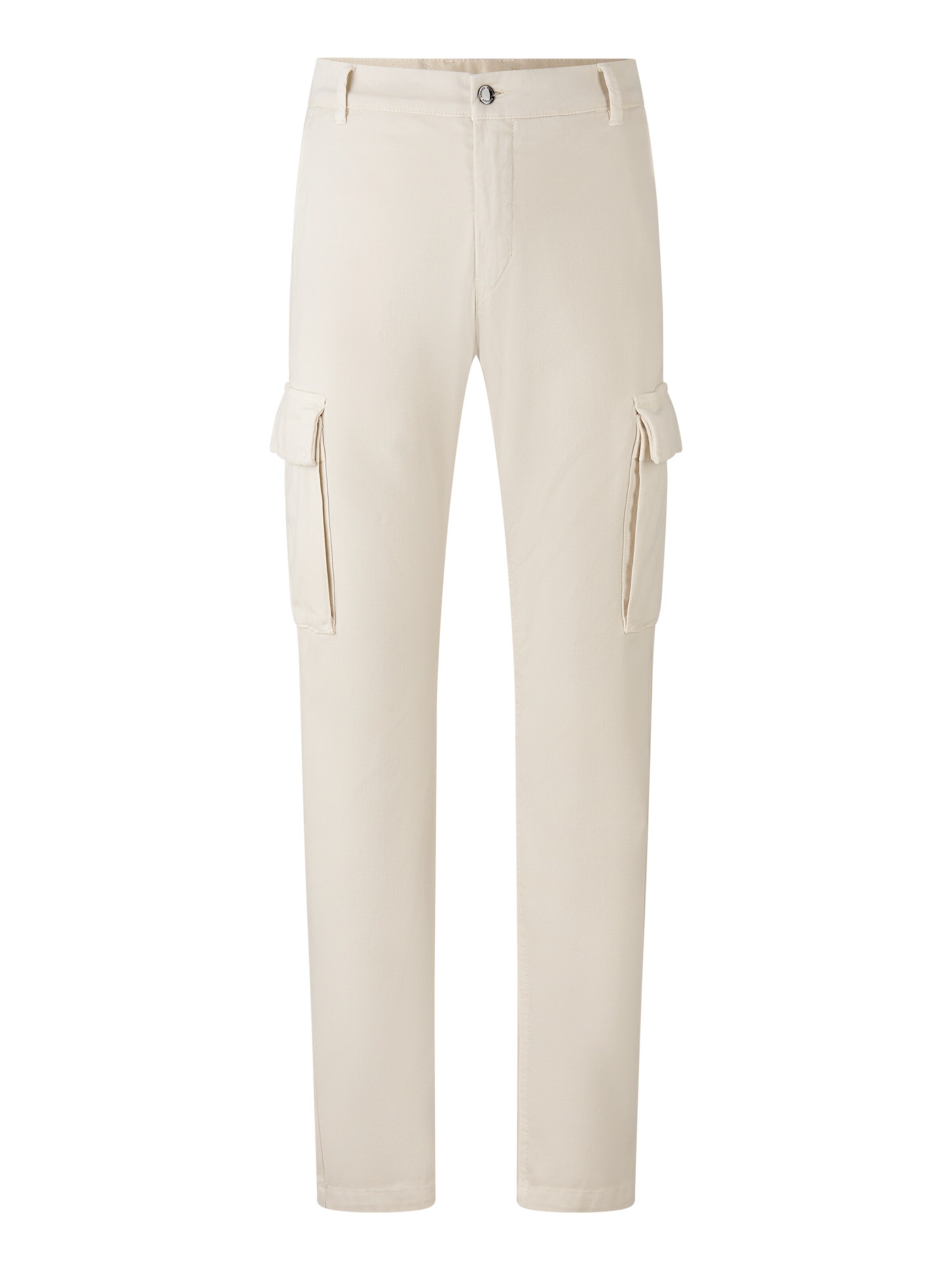 BOGNER Loosefit Cargohose 'Bruno' in Weiß: Vorderseite