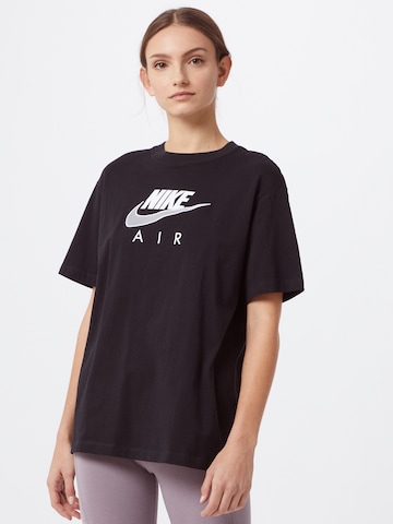 Nike Sportswear Tričko 'Boyfriend' - Čierna: predná strana