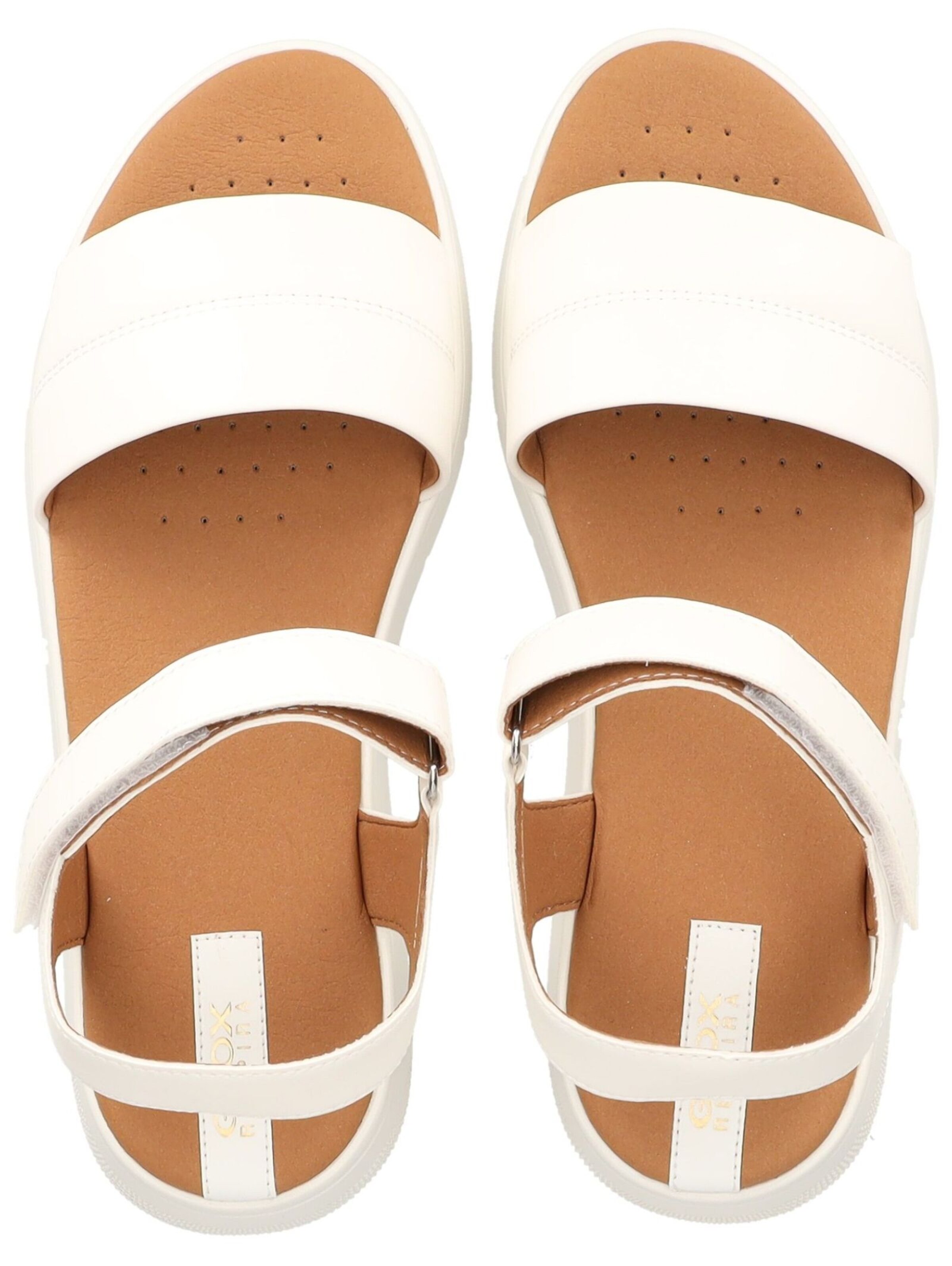 GEOX Sandalen met riem in Wit