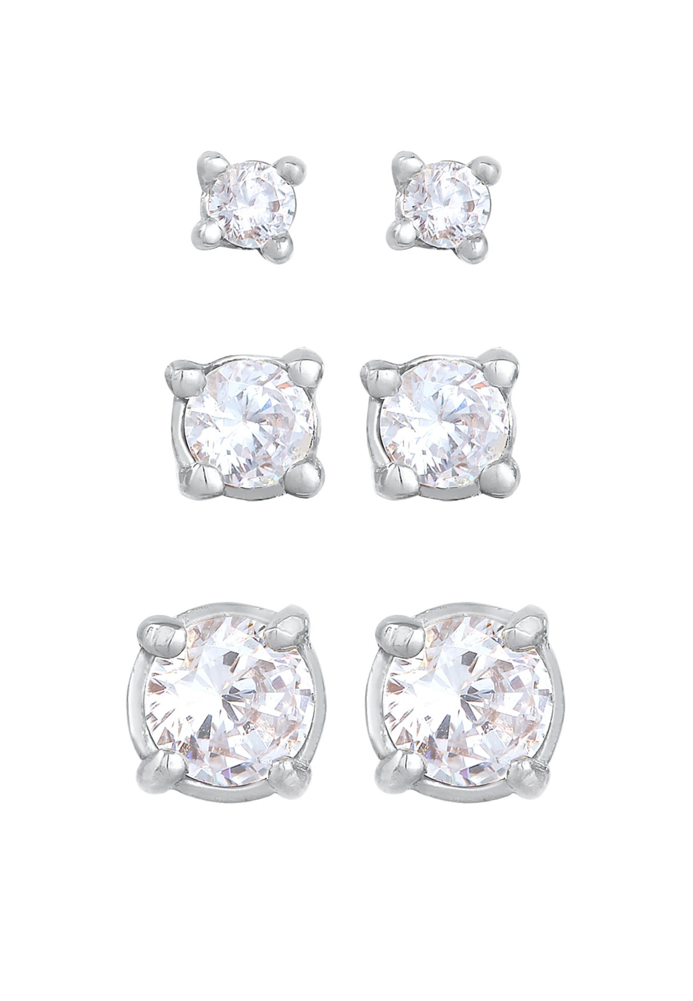 ELLI Jewelry set in Silver: front