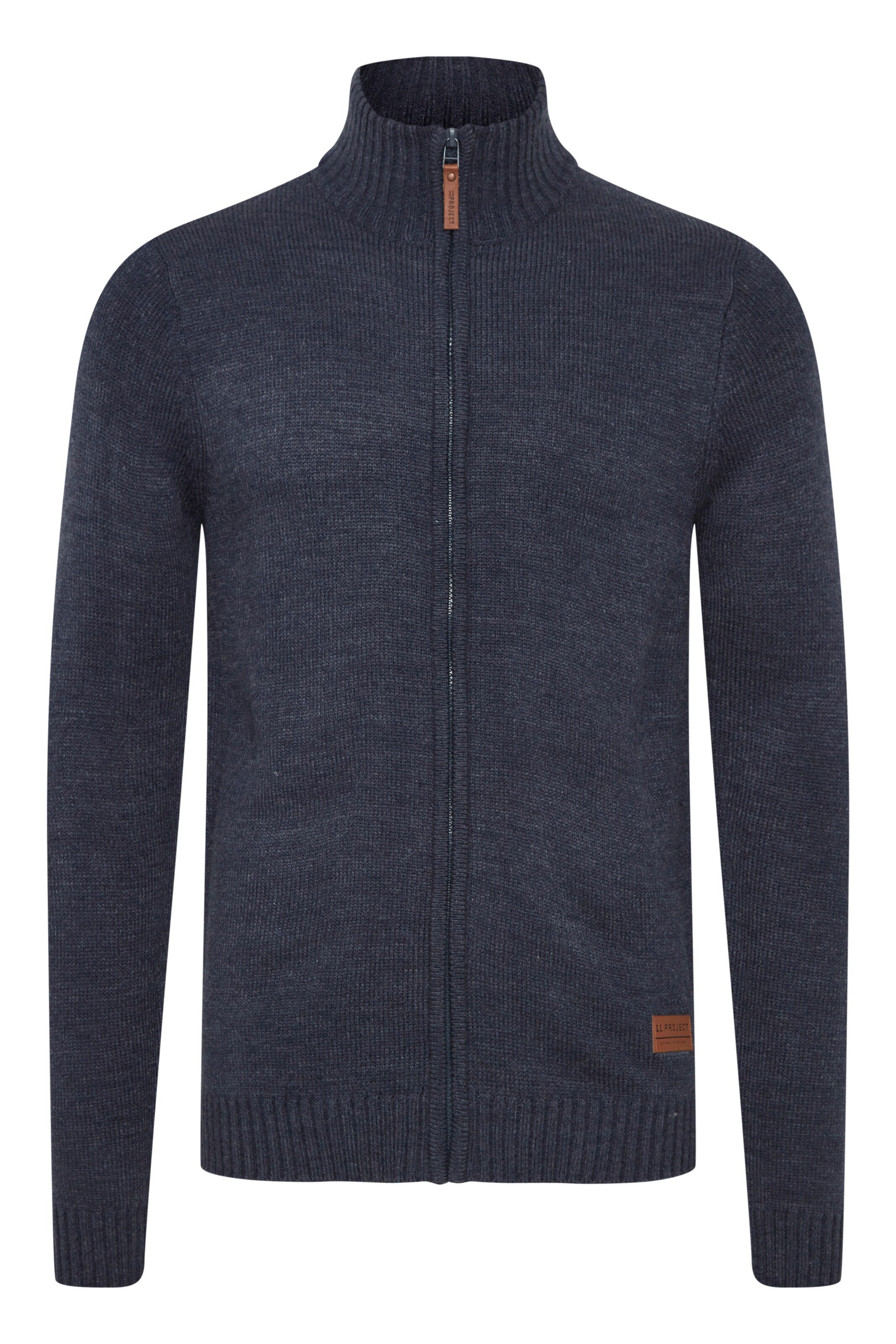 Vestes en maille 'Noldi' 11 Project en bleu : devant