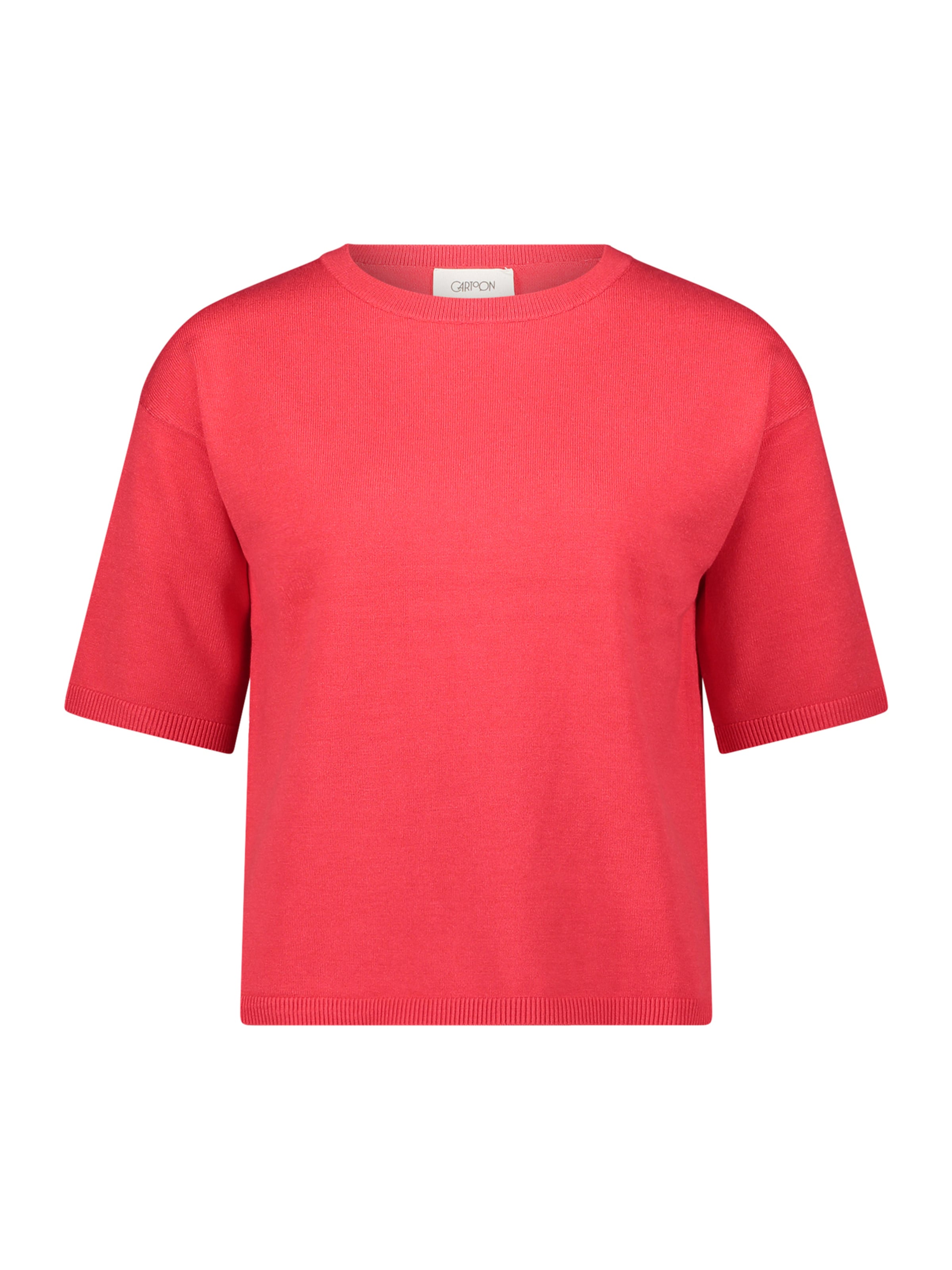 Pull-over Cartoon en rouge : devant