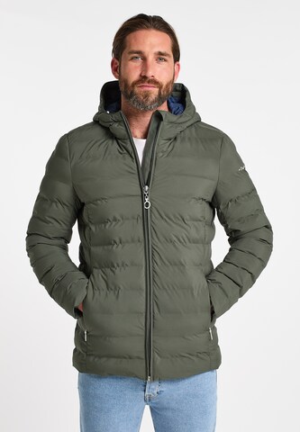 DreiMaster MaritimZimska jakna - zelena boja: prednji dio