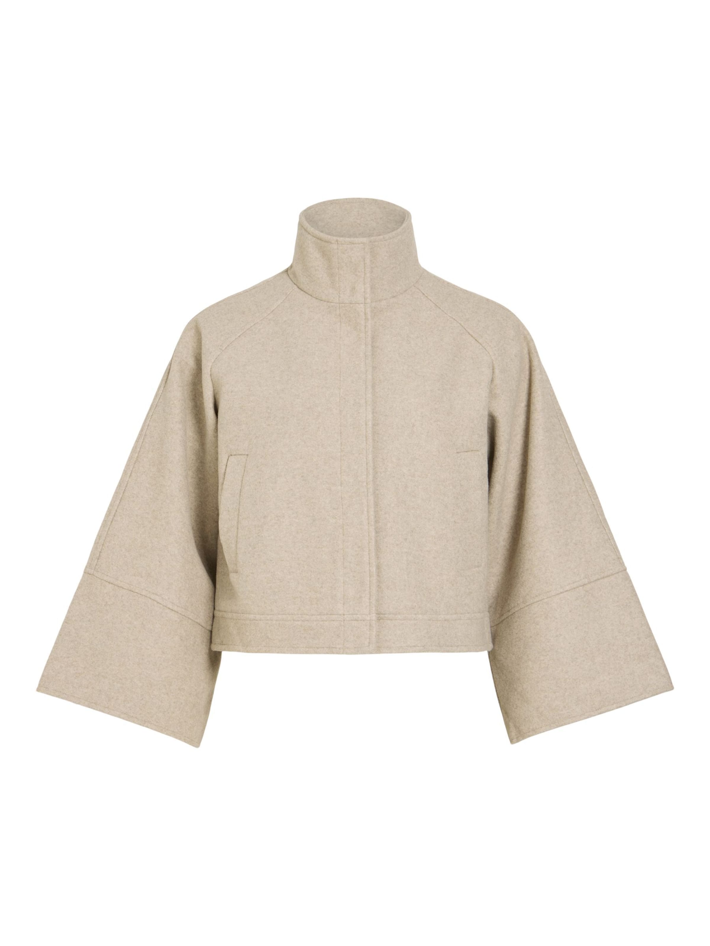 Veste mi-saison 'ZIKKO' VILA en beige : devant