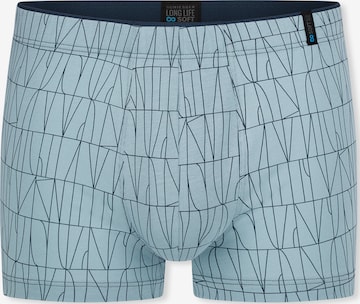 SCHIESSER Boxer shorts ' Long Life Soft ' in Blue: front