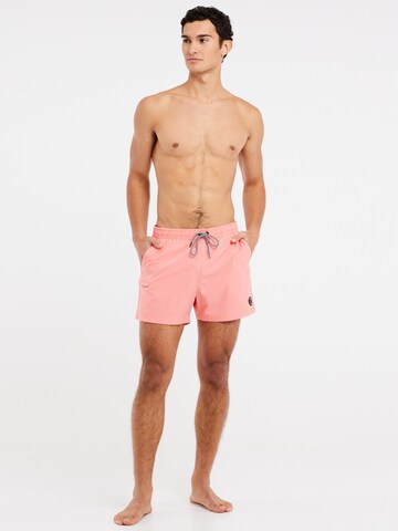 PROTEST Board Shorts 'PRTYESSINE' in Pink