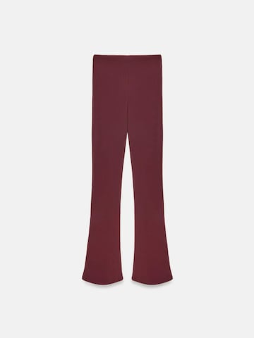 Flared Leggings di Dilvin in rosso