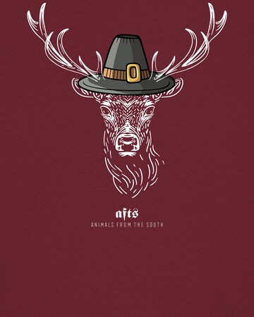 Maglietta 'Hirsch' di Watapparel in rosso