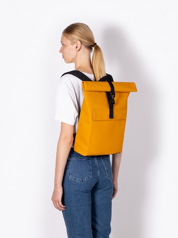 Ucon Acrobatics Backpack ' Jasper Mini Lotus ' in Yellow: front