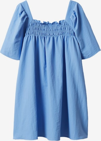 MANGO Dress in Blue: front