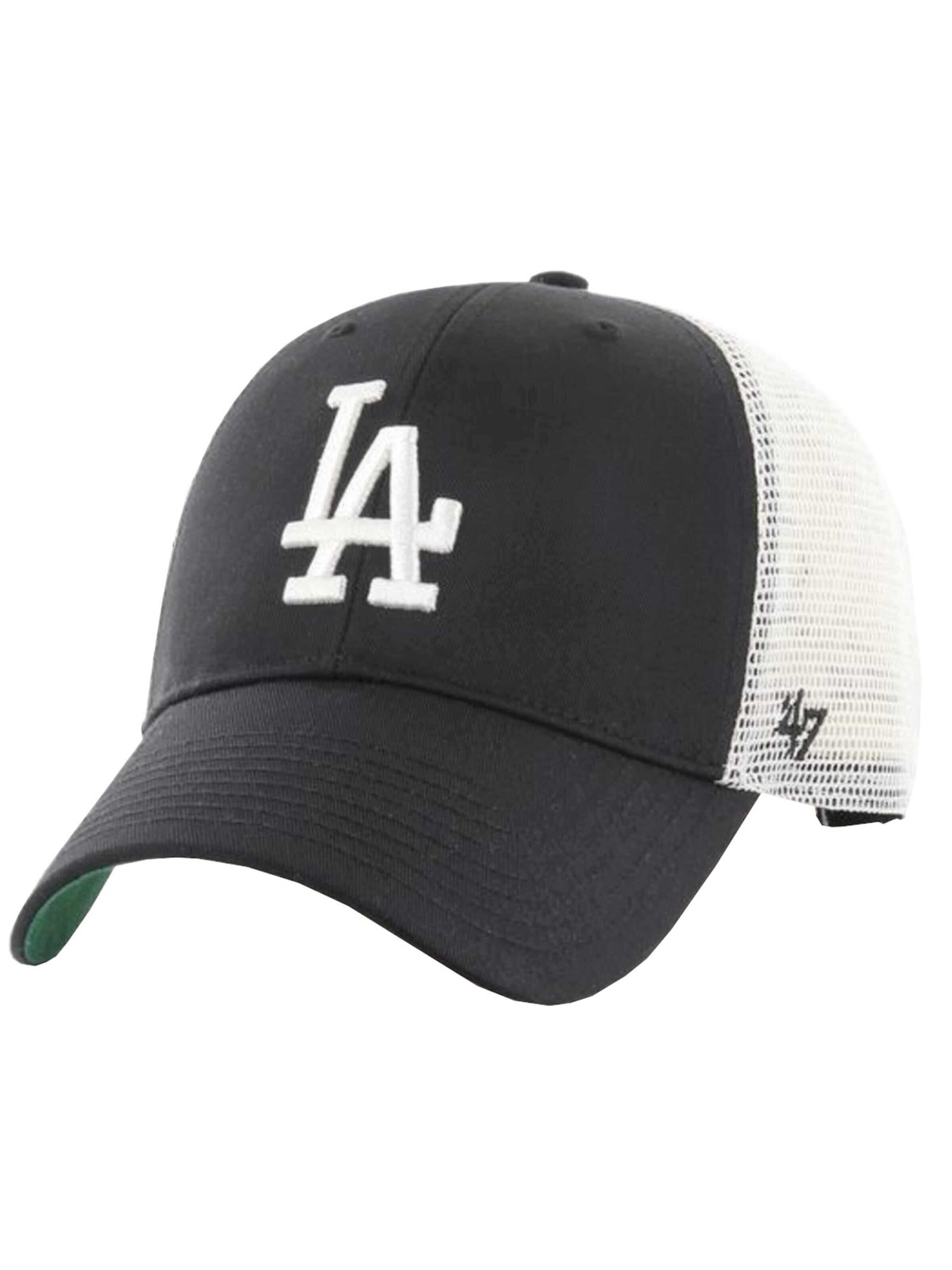 47 Cap '47 Brand MLB LA Dodgers Cap' in Black: front