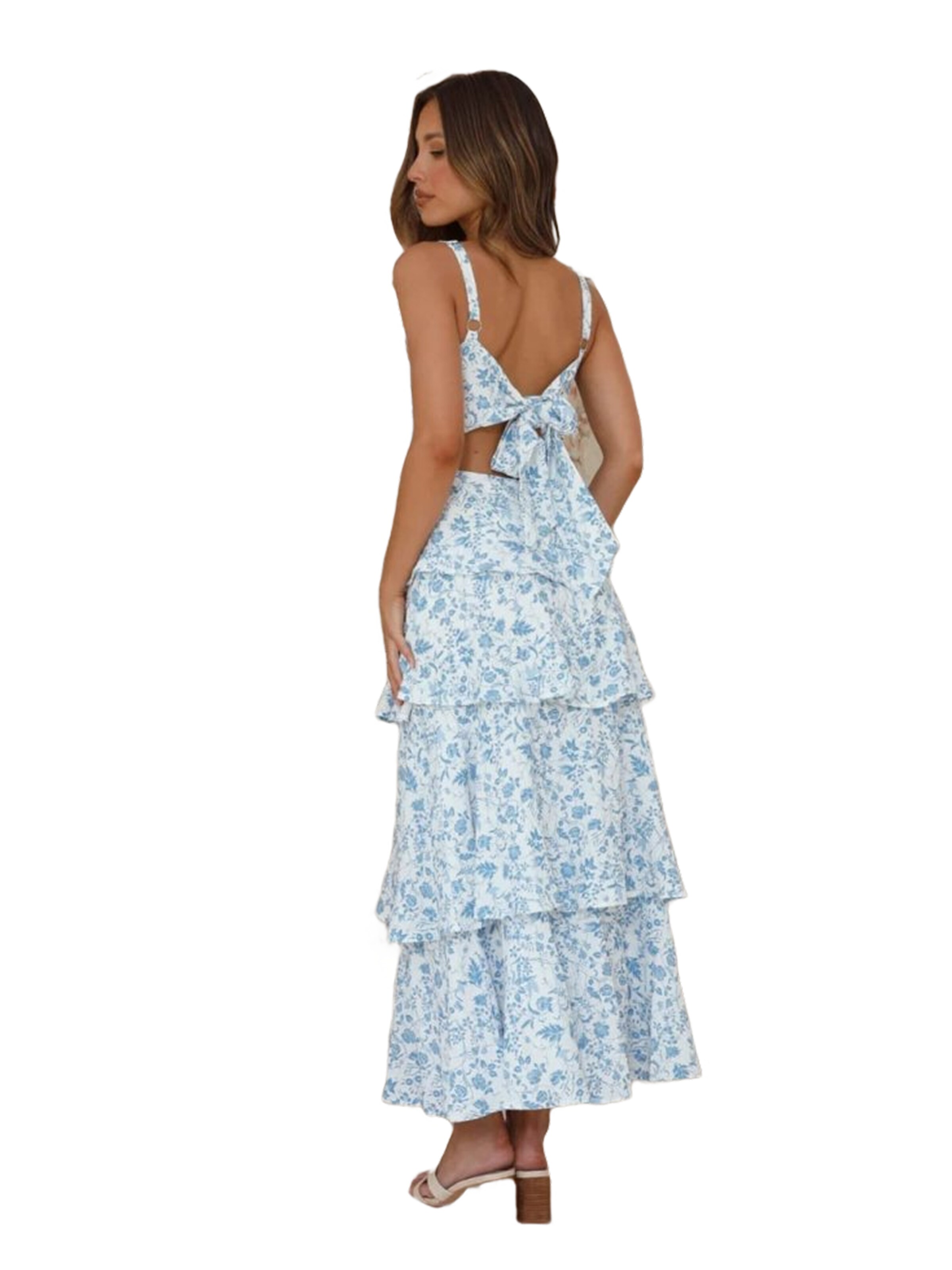 beach budz Kleid in Weiß