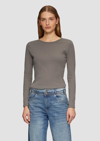 s.Oliver Shirt in Braun: Vorderseite