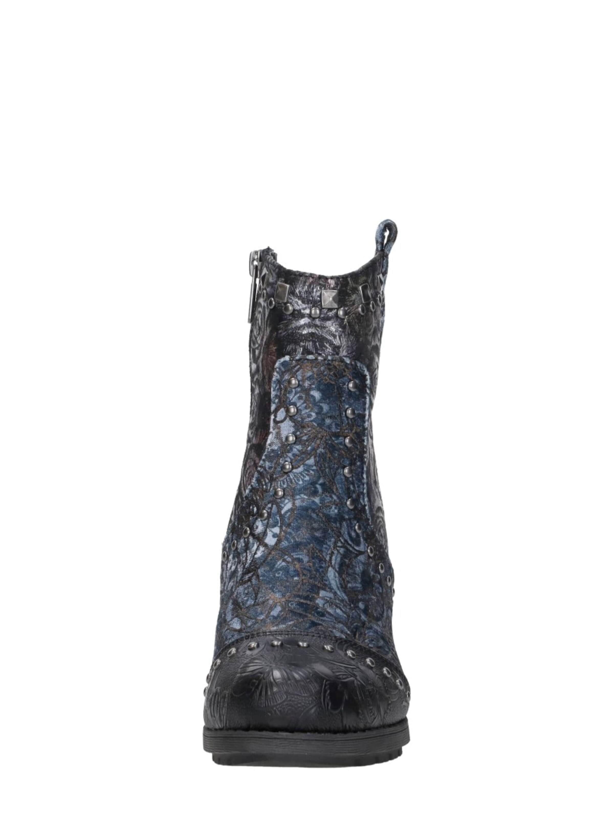 MUSTANG Boots 'Enkellaarsjes Hak' in Black