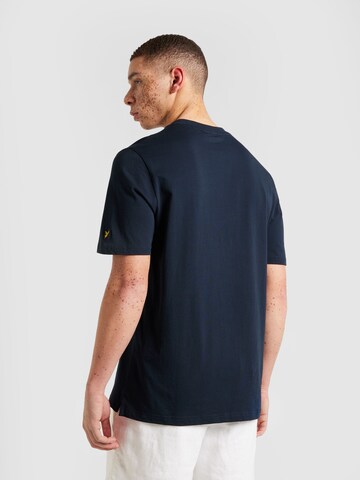 Lyle & Scott T-shirt i blå