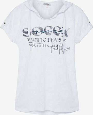 Soccx T-Shirt in Weiß: predná strana