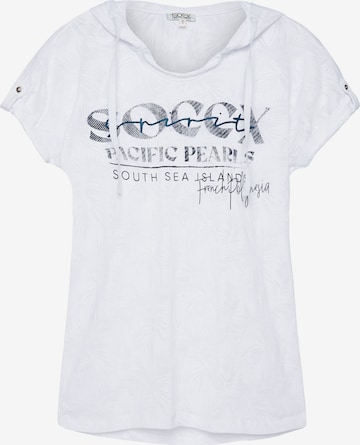Soccx T-Shirt in Weiß: predná strana