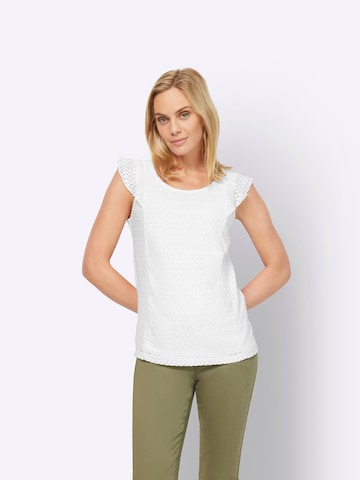 heine - Camiseta en blanco: frente