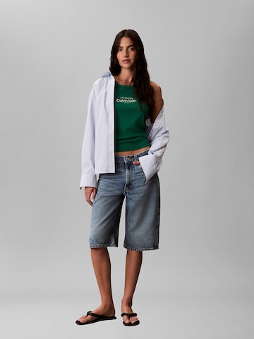 Calvin Klein Jeans Top in Green
