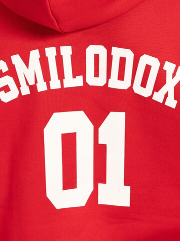 Smilodox Sweatshirt in Rood