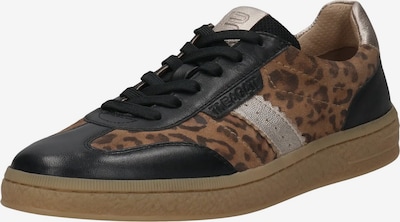 Sportbačiai be auliuko iš TT. BAGATT, spalva – ruda / juoda / sidabrinė, Prekių apžvalga