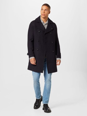 BURTON MENSWEAR LONDON Between-seasons coat in Blue