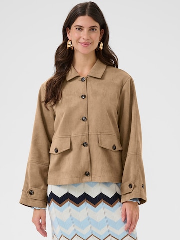 Veste mi-saison 'CRCala' Cream en beige : devant