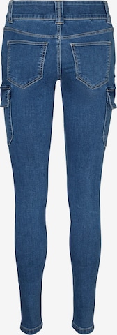 Skinny Pantaloni eleganți 'CATCH' de la VERO MODA pe albastru