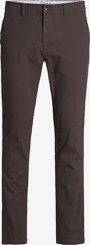 Pantalon chino 'Marco Dave' JACK & JONES en marron : devant