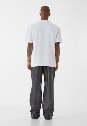 T-Shirt 'Blank' 9N1M SENSE en blanc