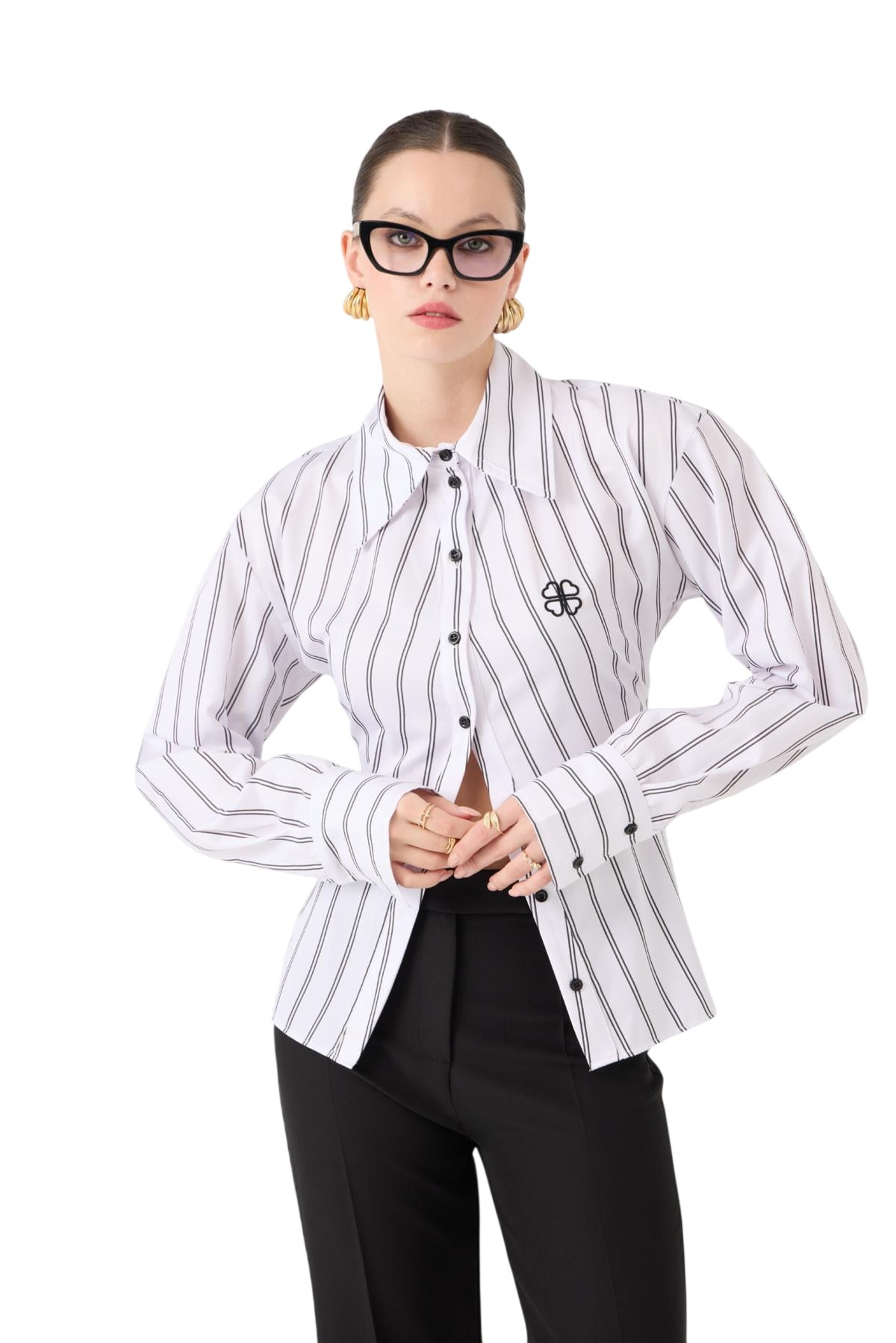 HOLLY LOLLY Blouse in Wit