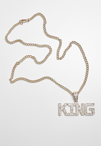 Urban Classics Necklace 'King' in Gold