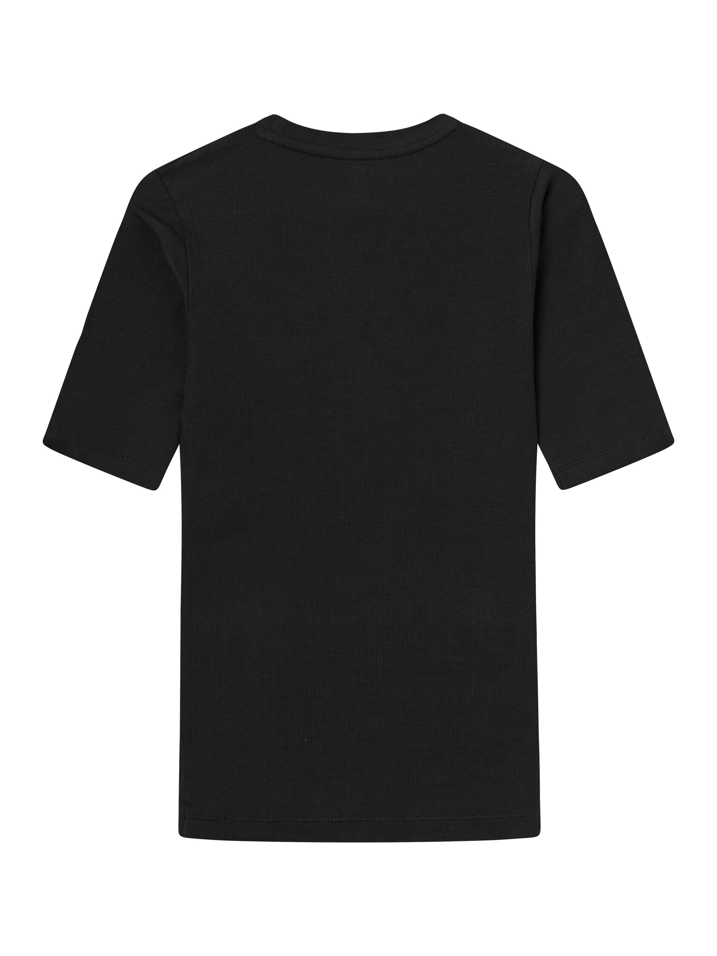 KnowledgeCotton Apparel Shirt in Zwart