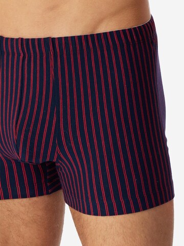 SCHIESSER Boxer shorts '95/5 Essentials Organic Cotton' in Red