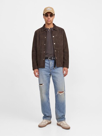 JACK & JONES - Camiseta en marrón