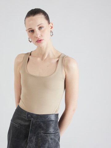 VERO MODA Top 'MILLION' in Beige: front