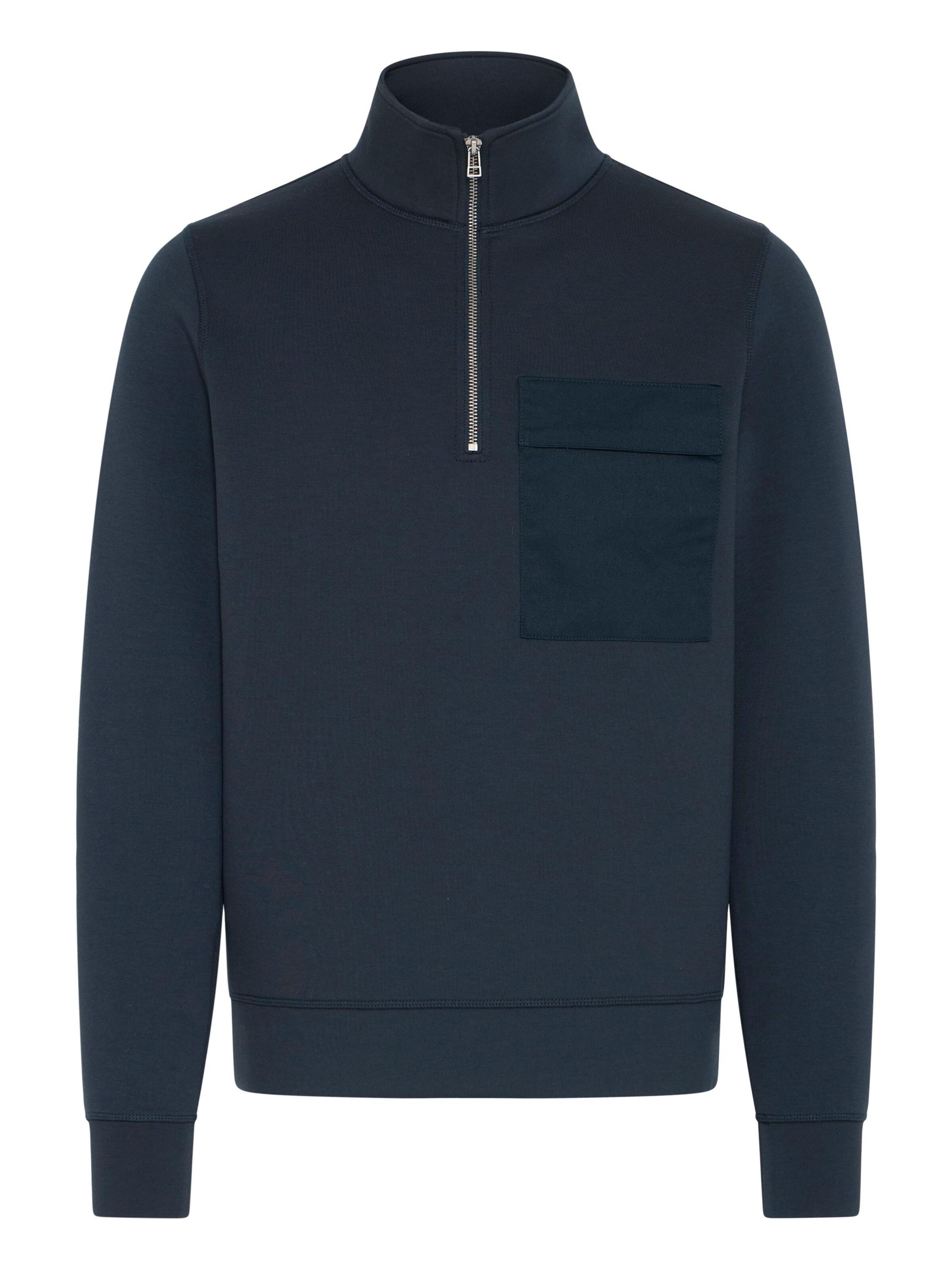 Casual Friday Trui ' CFRO ' in Blauw: voorkant