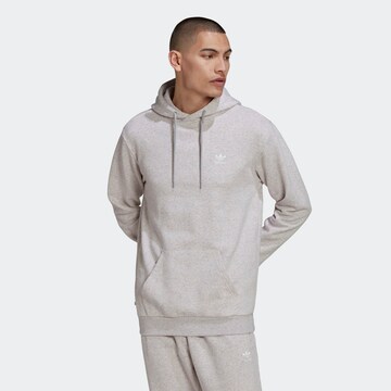ADIDAS ORIGINALS - Sweatshirt 'Essentials+ Made With Nature' em cinzento: frente