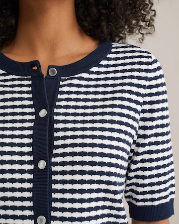 WE Fashion Gebreid vest in Blauw