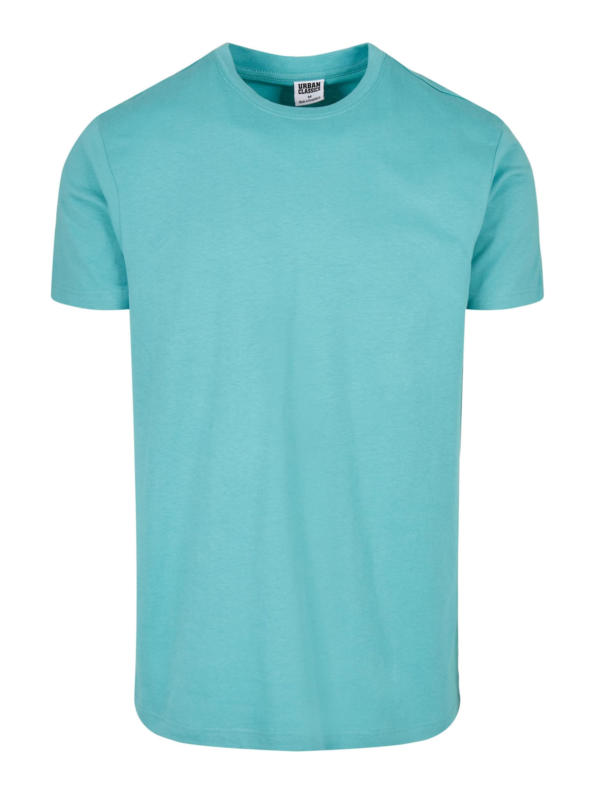 Urban Classics Tričko - Modrá: predná strana