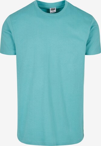 T-Shirt Urban Classics en bleu : devant