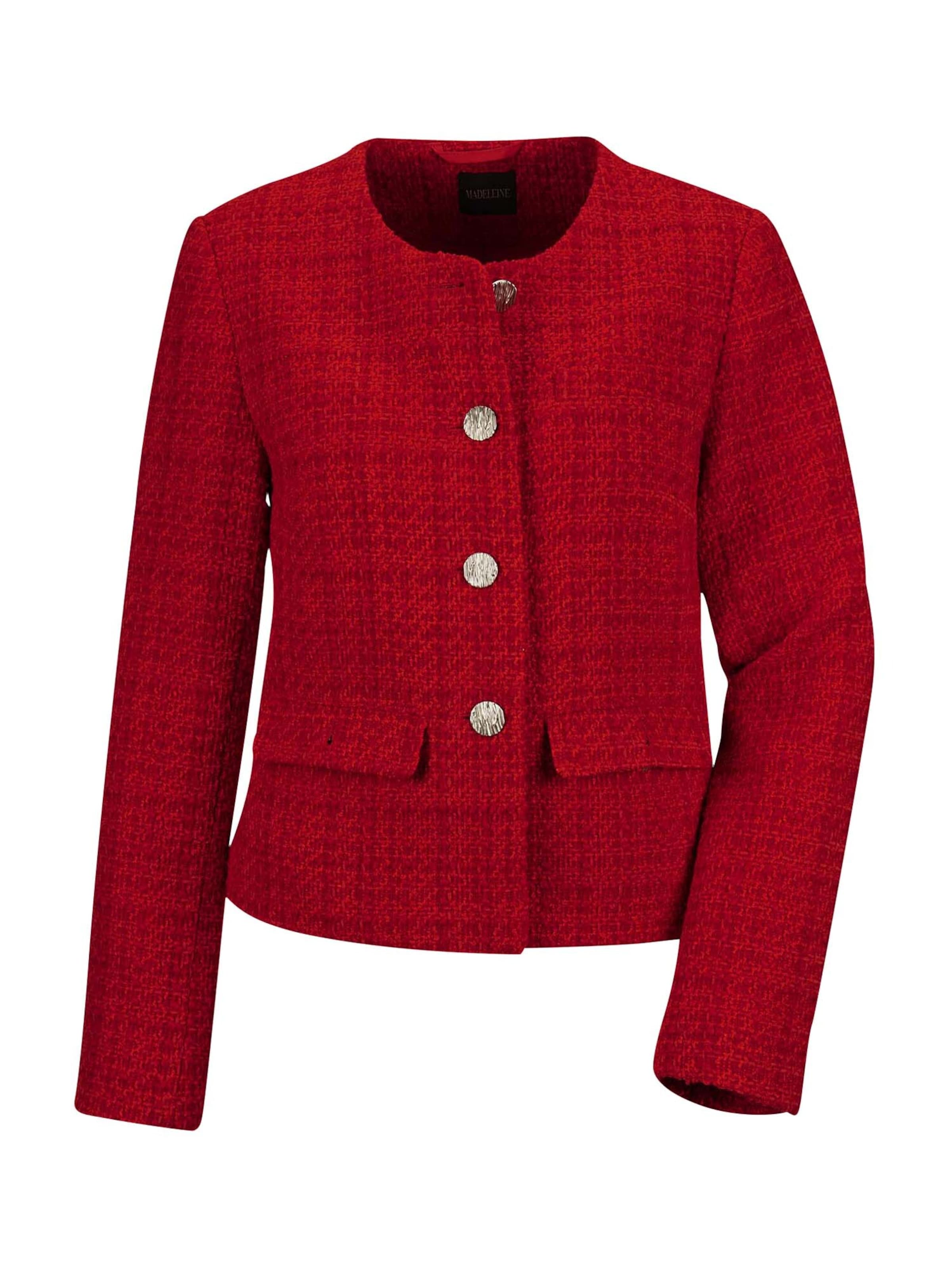 Blazer MADELEINE en rouge : devant