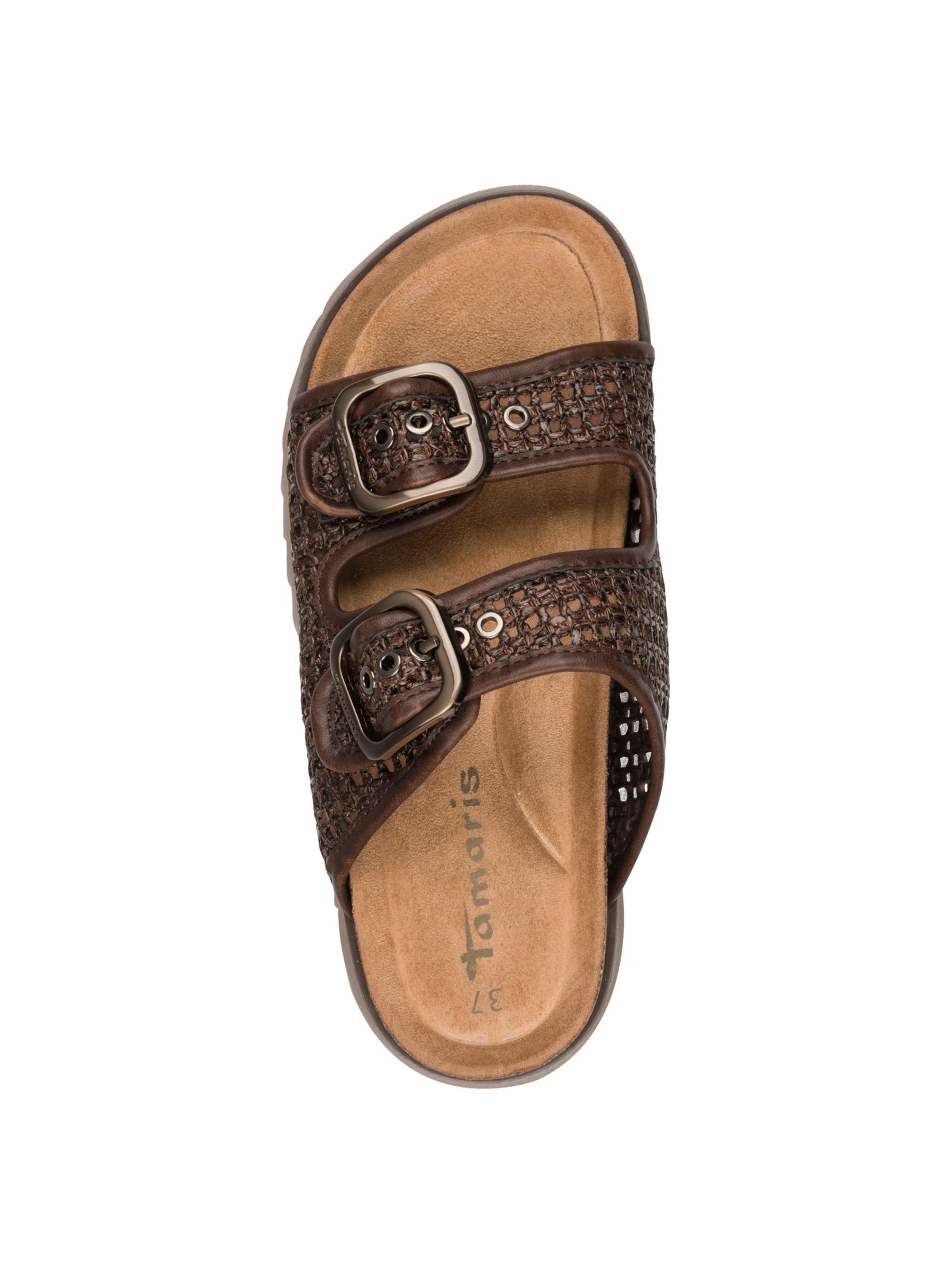 Mule Tamaris en marron