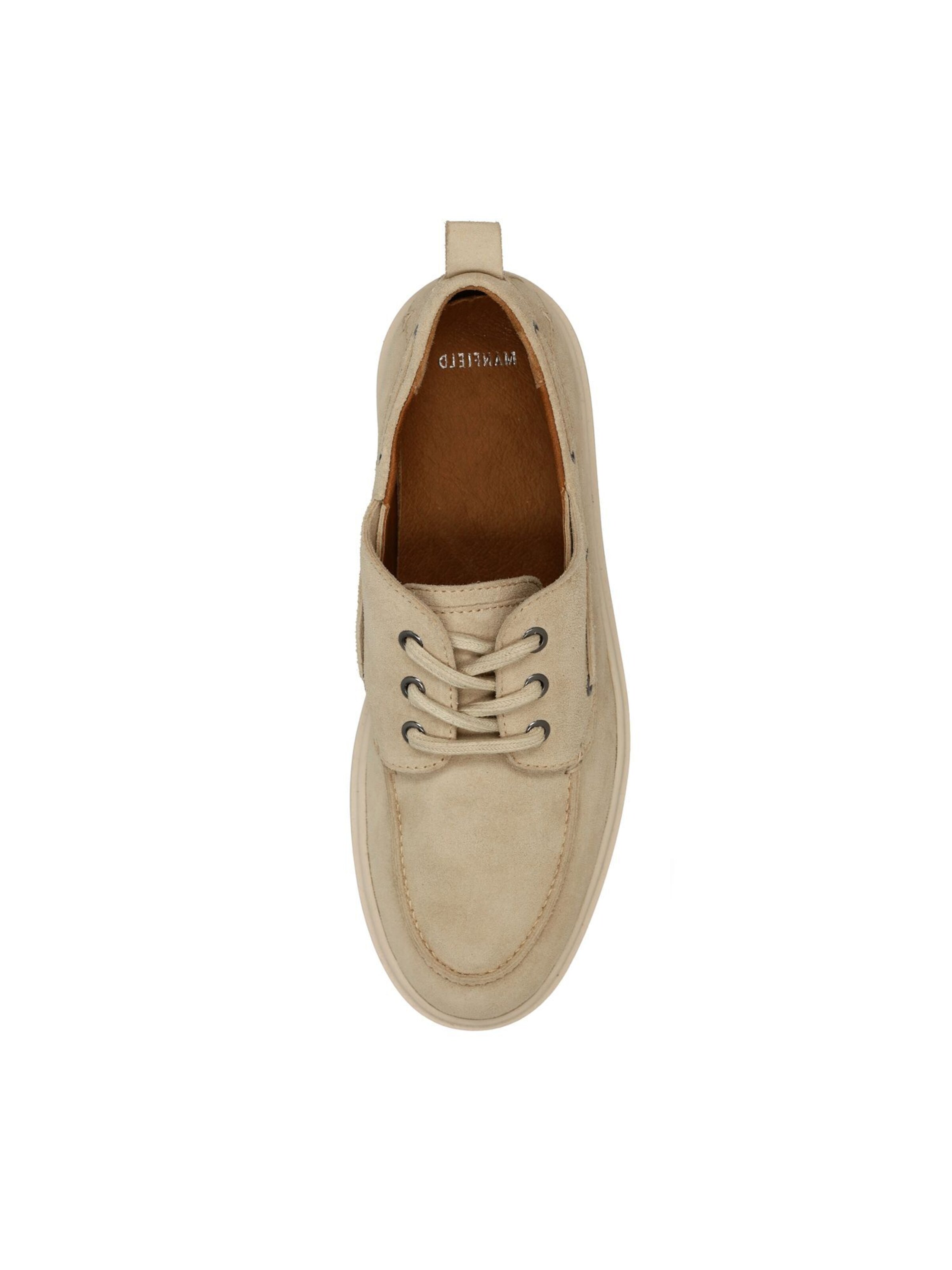 MANFIELD Veterschoen in Beige