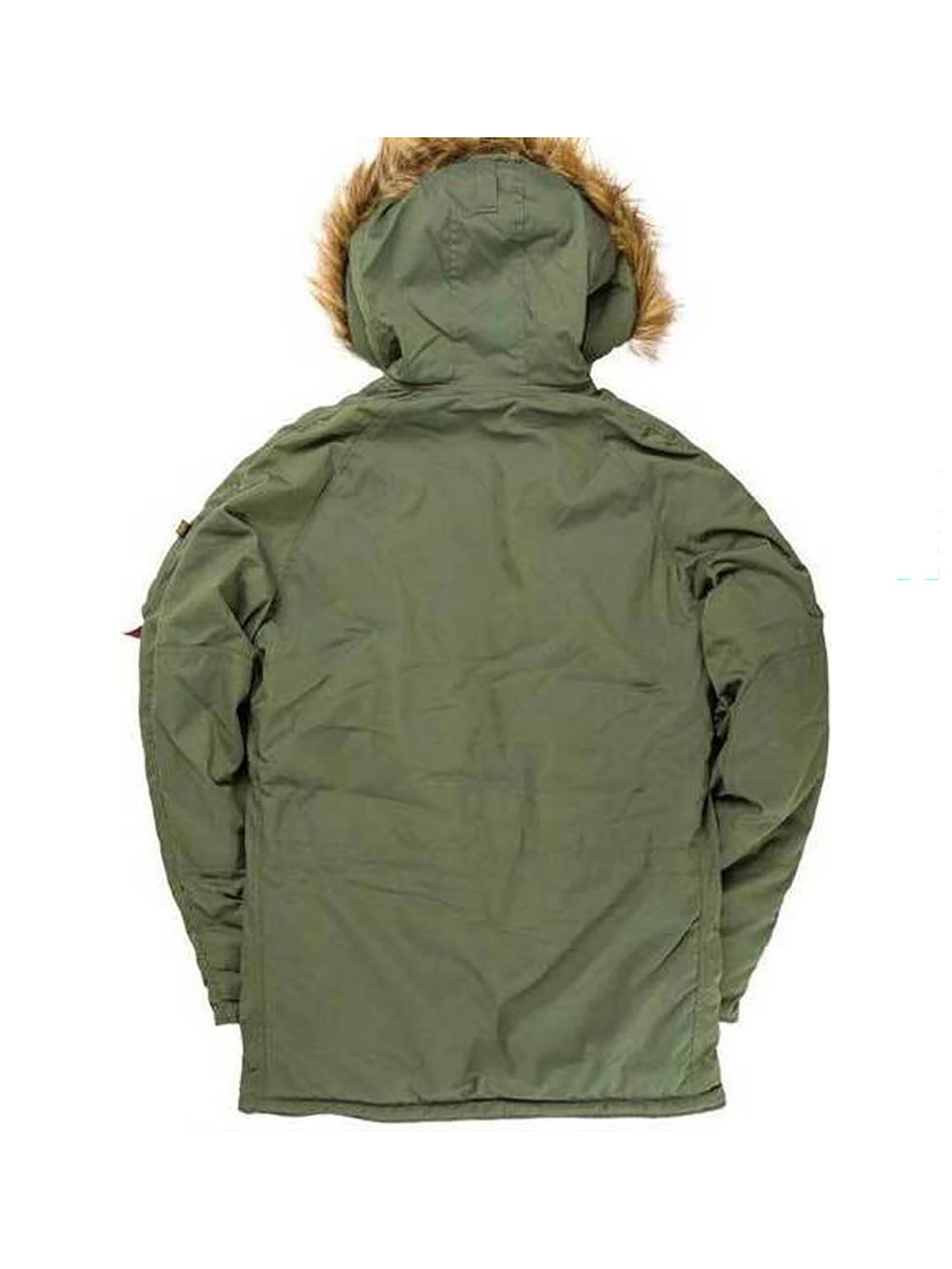 ALPHA INDUSTRIES Winter Jacket 'Explorer' in Green
