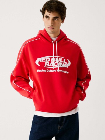 Felpa 'Red Bull Racing x Pepe Jeans' di Red Bull Racing x Pepe Jeans in rosso: frontale