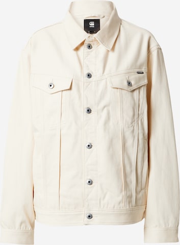 Veste mi-saison G-Star RAW en beige : devant